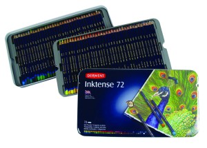 2301843 72 inktense pencils tin