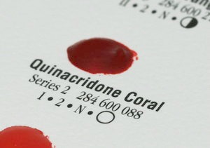 Quinacridone Coral WC Dot, 238